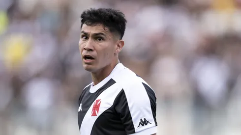 Galdames jogador do Vasco durante partida contra o Gremio no estadio Sao Januario pelo campeonato Brasileiro A 2024.