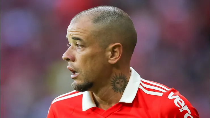 D'Alessandro jogador do Internacional durante partida contra o Fortaleza no estadio Beira-Rio pelo campeonato.
