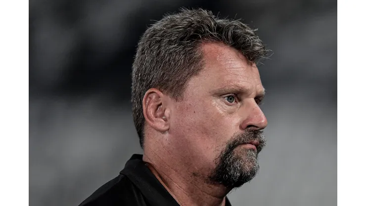 Fábio Matias, no comando do Botafogo, no Campeonato Carioca de 2024.