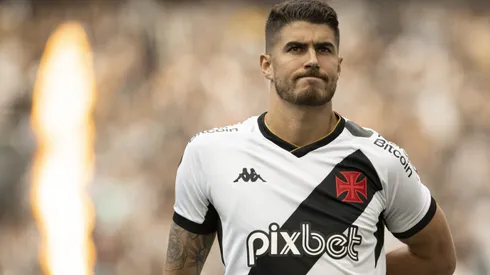 Pedro Raul, ex-jogador do Vasco durante partida contra o Botafogo no estadio Engenhao pelo campeonato Brasileiro A 2023. Atacante tem futuro incerto