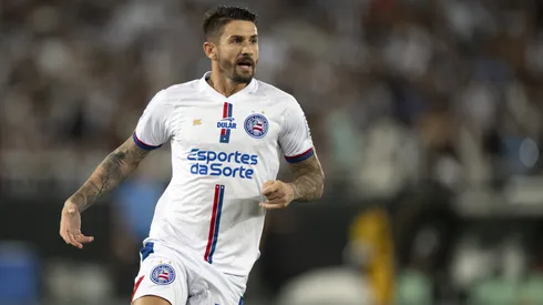 Everaldo marcou os gols do Bahia na partida – Foto: Jorge Rodrigues/AGIF