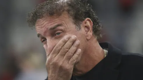 Cuca durante vitória diante do Criciúma na última rodada do Campeonato Brasileiro 2024.