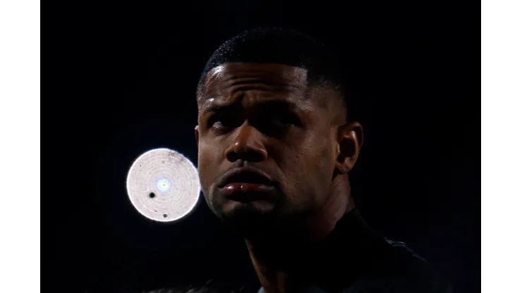 Júnior Santos durante partida contra o Corinthians no Brasileirão 2024. Atacante esteve na mira do Cruzeiro.