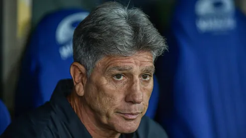 Renato Portaluppi técnico do Grêmio durante partida contra o Flamengo no estádio Maracanã pelo campeonato Brasileiro A 2024.
