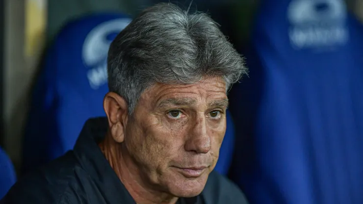 Renato Portaluppi técnico do Grêmio durante partida contra o Flamengo no estádio Maracanã pelo campeonato Brasileiro A 2024.