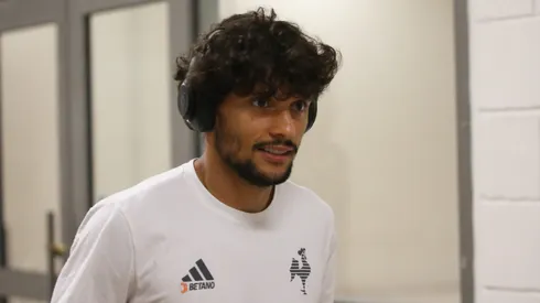 Gustavo Scarpa antes do confronto contra o Sport na Copa do Brasil 2024.