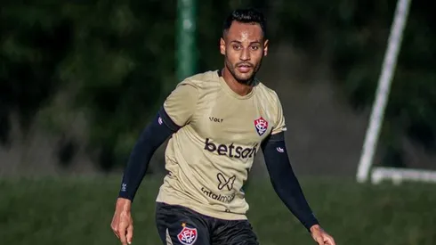 Mateus Gonçalves retornou aos treinos do Vitória - Foto: Victor Ferreira / Vitória EC