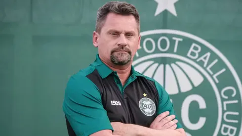 Fábio Matias, novo técnico do Coritiba. Rafael Ianoski / Coritiba