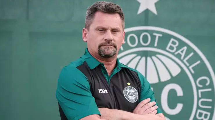 Fábio Matias, novo técnico do Coritiba. Rafael Ianoski / Coritiba