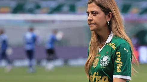 Leila Pereira, presidente do Palmeiras.