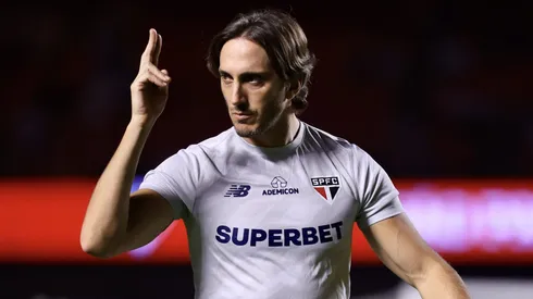 Luis Zubeldia tecnico do Sao Paulo durante partida contra o Aguia de Maraba no estadio Morumbi pelo campeonato Copa Do Brasil 2024. Marcello Zambrana/AGIF