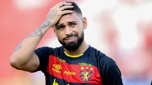 Felipe Ferreira jogador do Sport durante partida contra o Nautico no estadio dos Aflitos em Recife (PE), pelo campeonato pernambucano 2024, neste sabado (30). Marlon Costa/AGIF