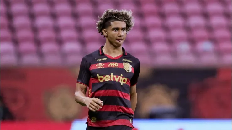 Pedro Lima jogador do Sport durante partida contra o Fortaleza na Arena Pernambuco pelo campeonato Copa Do Nordeste 2024.