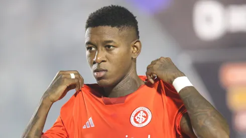 Vitao jogador do Internacional durante partida contra o Asa (AL) no estadio Coaracy da Mata Fonseca em Arapiraca (AL) pela copa do Brasil 2024