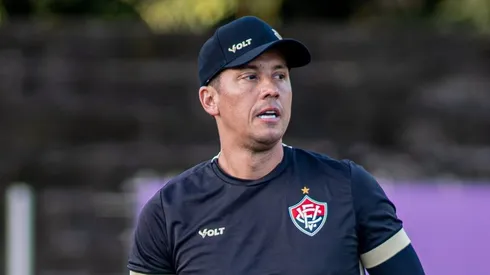 Thiago Carpini, técnico do Vitória. Victor Ferreira/ECVitória