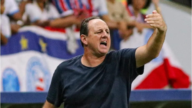 Rogerio Ceni tecnico do Bahia durante partida contra o Jequie no estadio Arena Fonte Nova pelo campeonato Baiano 2024. Renan Oliveira/AGIF