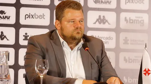 Lúcio Barbosa, CEO do Vasco. Foto: Matheus Lima/Vasco.