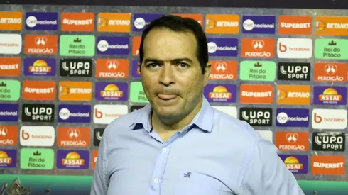 Marcelo Paz CEO do Fortaleza antes do jogo no estádio Almeidao em Joao Pessoa (PB), contra o Botafogo-PB pela Copa do Nordeste 2024, nesta quarta-feira (7).
