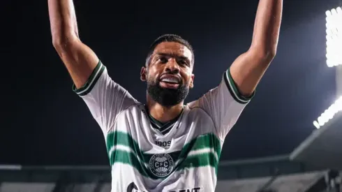 Atacante do Coritiba, Diogo Oliveira. Gabriel Thá/Coritiba