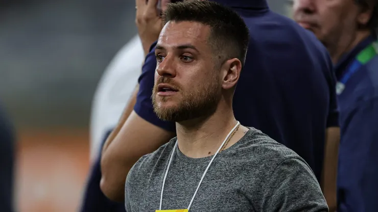 Ramiro jogador do Cruzeiro durante partida contra o Vasco no estadio Mineirao pelo campeonato Brasileiro A 2023. Meio-campista não está agradando os torcedores