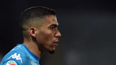 Allan atuando no Napoli em 2017