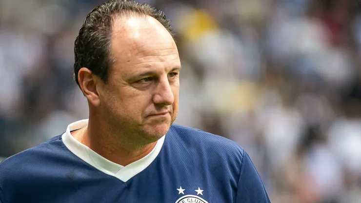 Rogerio Ceni tecnico do Bahia durante partida contra o Atletico-MG no estadio Arena MRV pelo campeonato Brasileiro A 2024. Fernando Moreno/AGIF