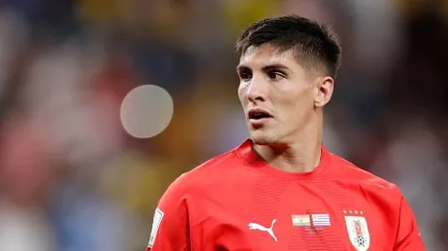 Sergio Rochet atuando pelo Uruguai na Copa do Mundo de 2022