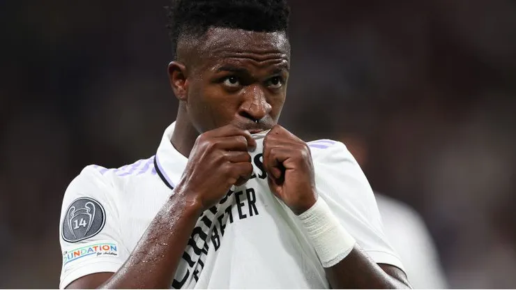Vini Júnior, jogador do Real Madrid.