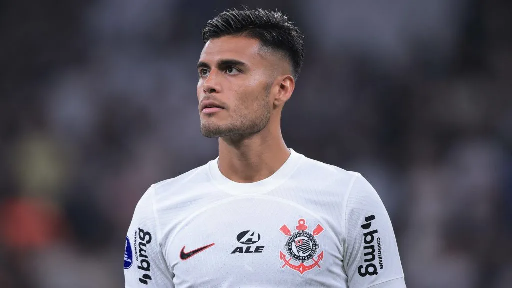 Fausto Vera em partida pelo Corinthians.