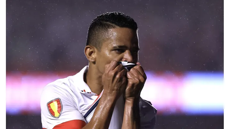 Erick jogando pelo São Paulo em 2024