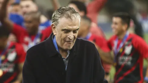 Mario Celso Petraglia presidente do Athletico-PR durante partida contra o Maringa no estadio Arena da Baixada pelo campeonato Paranaense 2024