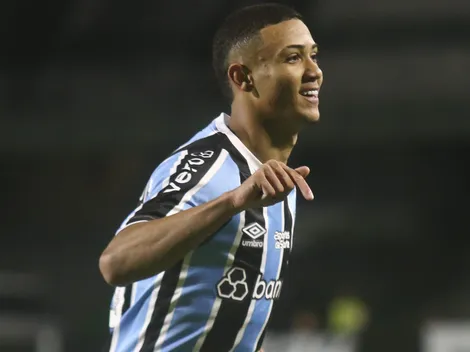 Grandes da Europa preparam proposta para tirar Gustavo Nunes do Grêmio