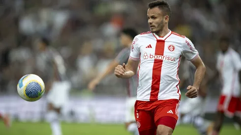 Rene jogador do Internacional durante partida contra o Fluminense no estadio Maracana pelo campeonato Brasileiro A 2024
