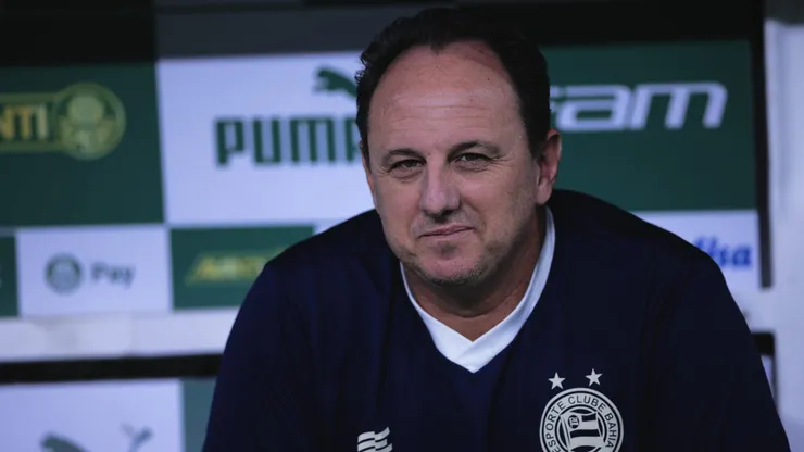 Rogerio Ceni tecnico do Bahia durante partida contra o Palmeiras no estadio Arena Allianz Parque pelo campeonato Brasileiro A 2024