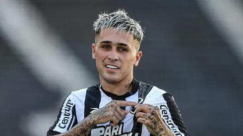 Diego Hernández atuando no Botafogo em 2024