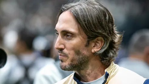 Luis Zubeldia técnico do São Paulo durante partida contra o Atletico-MG no estadio Arena MRV pelo campeonato Brasileiro A 2024.