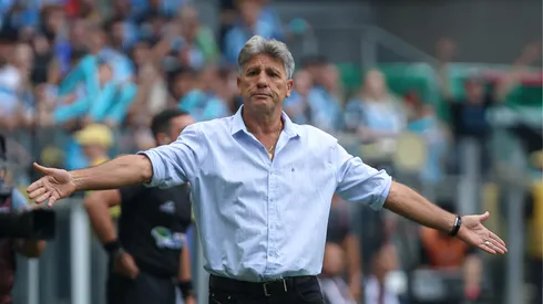 Renato Gaúcho vem sendo pressionado no cargo de treinador do Grêmio – Foto: Maxi Franzoi/AGIF