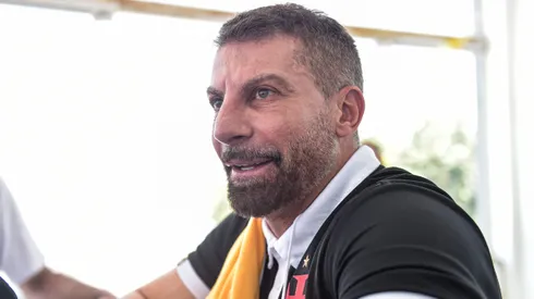 Pedrinho, candidato da chapa Sempre Vasco, durante a eleicao a qual elege o Presidente do Vasco da Gama para o Trienio 2024 a 2026, realizada na Sede do Calabouco, centro do Rio de janeiro