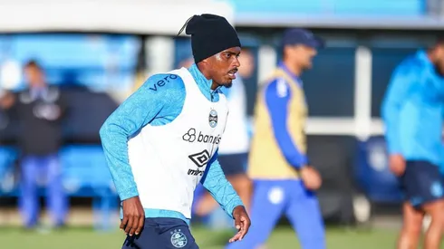 Jemerson ainda não entrou em campo pelo Imortal – Foto: Lucas Uebel | Grêmio FBPA