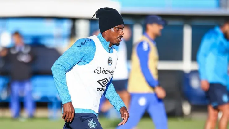 Jemerson ainda não entrou em campo pelo Imortal - Foto: Lucas Uebel | Grêmio FBPA