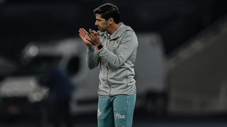 Abel Ferreira tecnico do Palmeiras durante partida contra o Botafogo no estadio Engenhao pelo campeonato Brasileiro A 2024