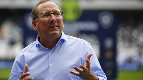 John Textor antes de confronto contra o Fluminense no Brasileirão de 2022.