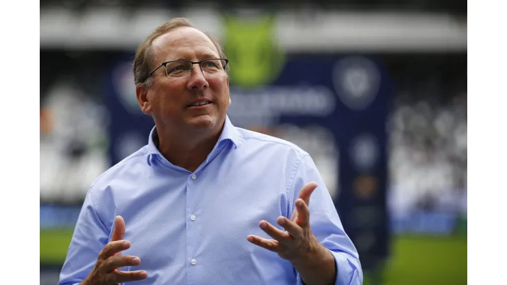 John Textor antes de confronto contra o Fluminense no Brasileirão de 2022.