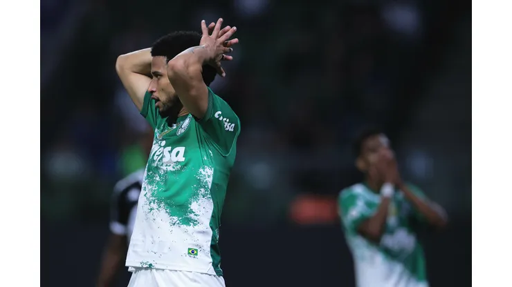 SP - SAO PAULO - 13/06/2024 - BRASILEIRO A 2024, PALMEIRAS X VASCO - Murilo jogador do Palmeiras lamenta durante partida contra o Vasco no estadio Arena Allianz Parque pelo campeonato Brasileiro A 2024. Foto: Ettore Chiereguini/AGIF