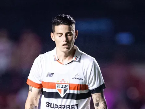 Zubeldía não 'pipoca' em pergunta sobre James no São Paulo