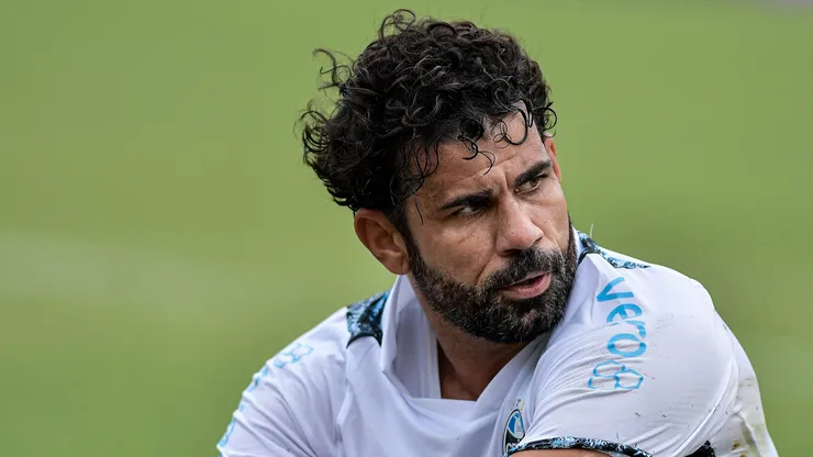 Diego Costa jogador do Gremio durante partida contra o Vasco no estadio Sao Januario pelo campeonato Brasileiro A 2024.