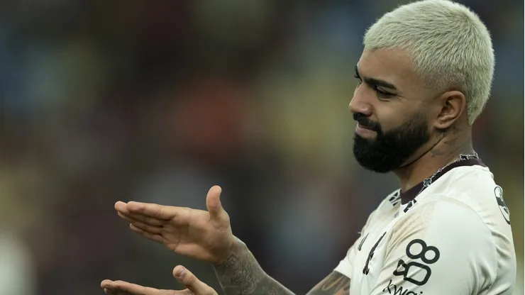 Gabriel Barbosa, jogador do Flamengo.