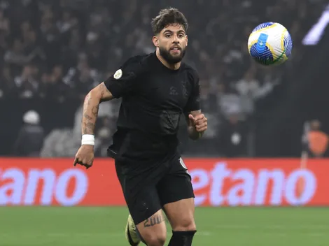 Yuri Alberto celebra virada contra o Criciúma