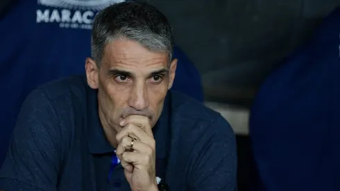 Juan Pablo Vojvoda tecnico do Fortaleza durante partida contra o Flamengo no estadio Maracana pelo campeonato Brasileiro A 2024