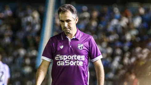 Leo Conde durante partida contra o Paysandu campeonato Brasileiro B 2024. Foto: Marcos Junior/AGIF